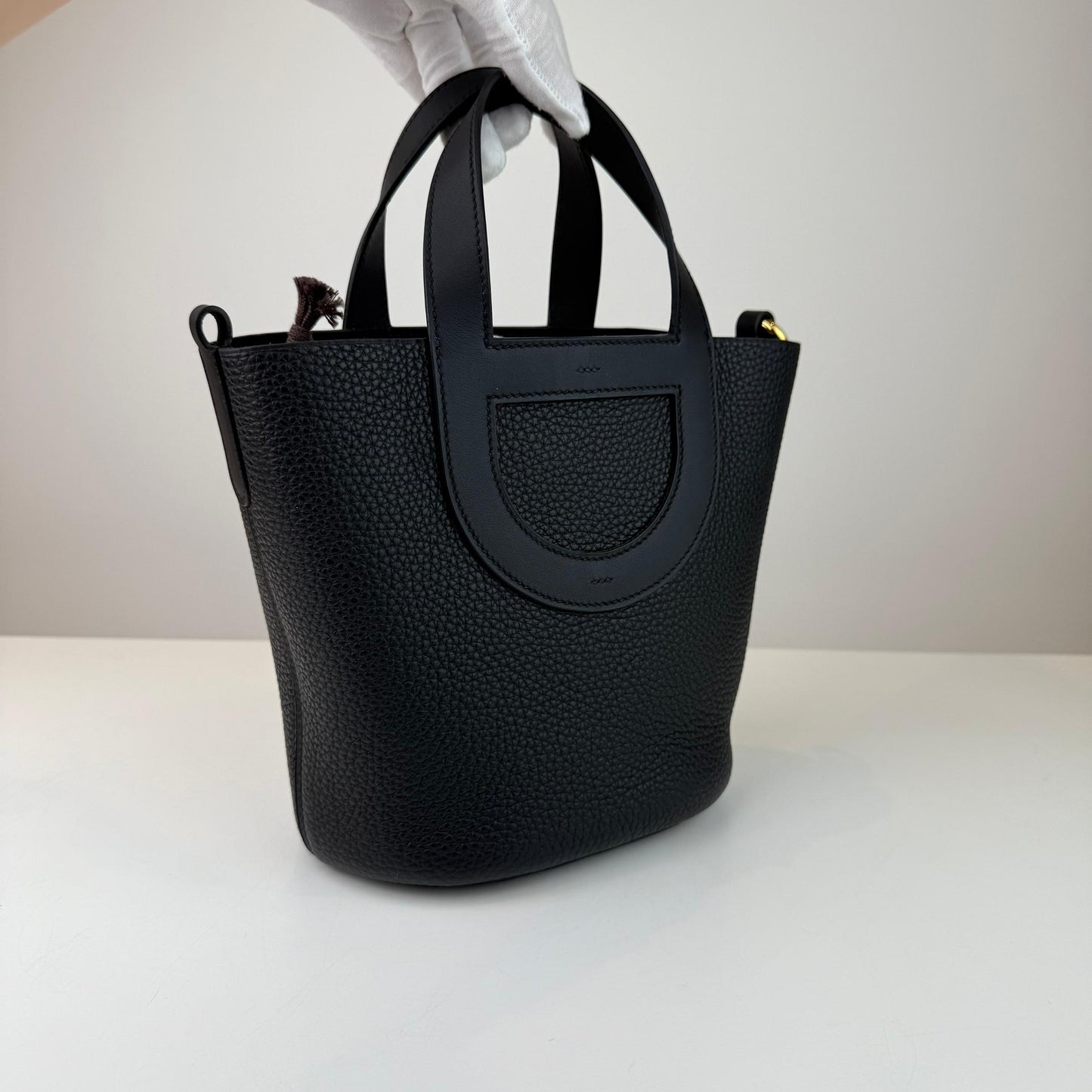 Hermes Black Clemence In-The-Loop 18