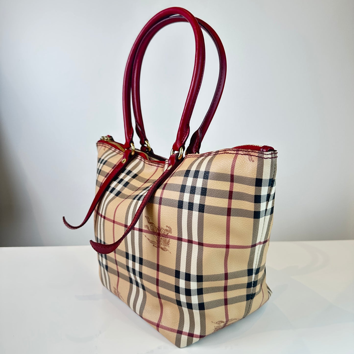 Burberry Classic Check Tote Bag