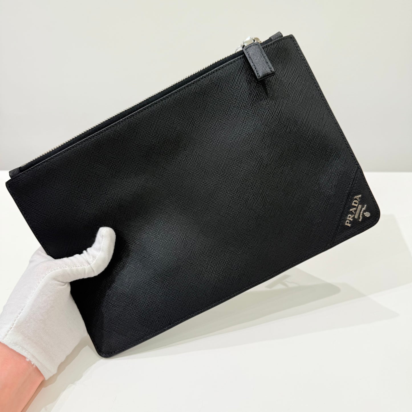 Prada Black Calfskin Handbag