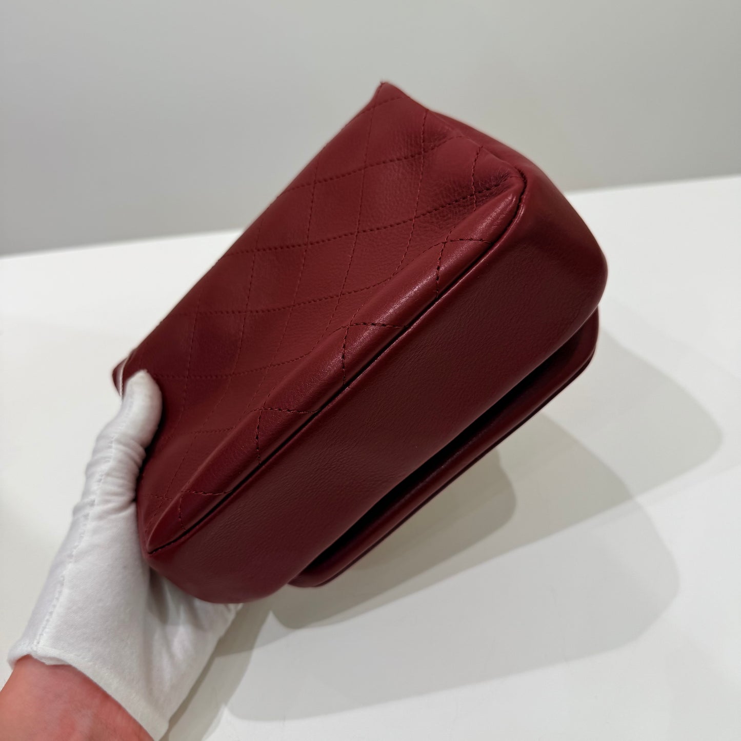 Chanel Flap Bag 19B Enamel Buckle Messenger Bag