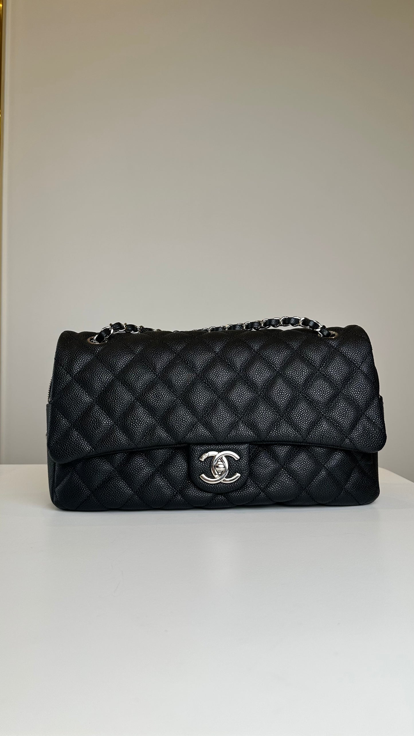 Chanel Caviar CF bag FULL SET Large Size