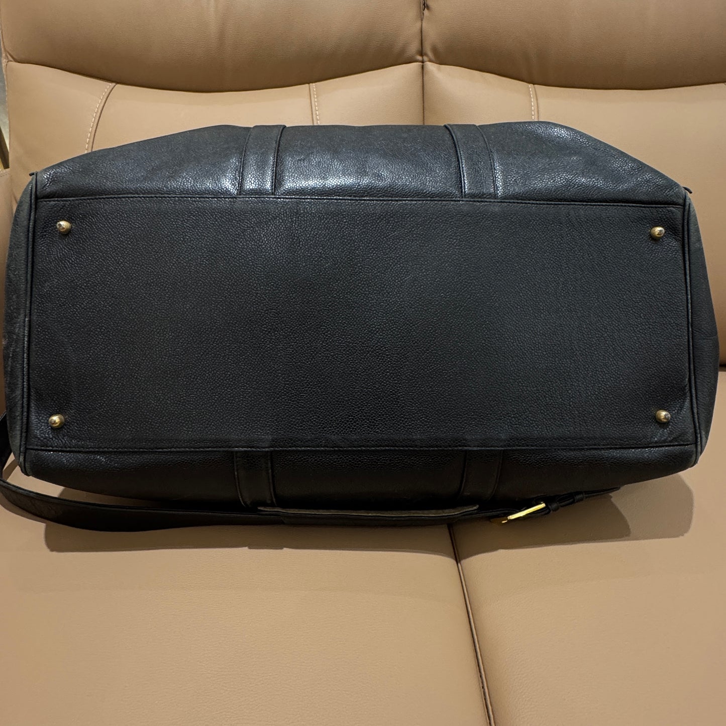 Chanel Black Duffel Bag Large Size