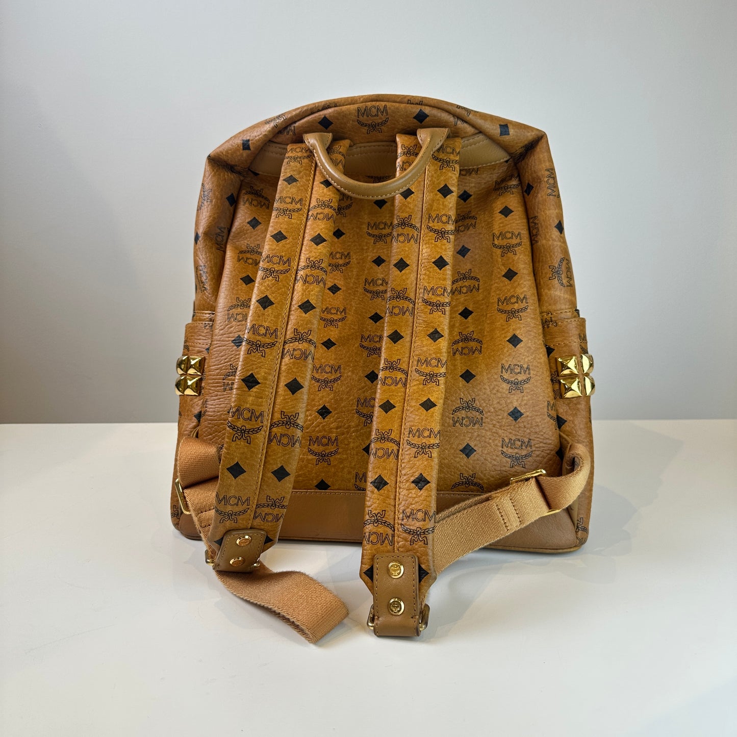 MCM Stark Visetos Backpack Large Size