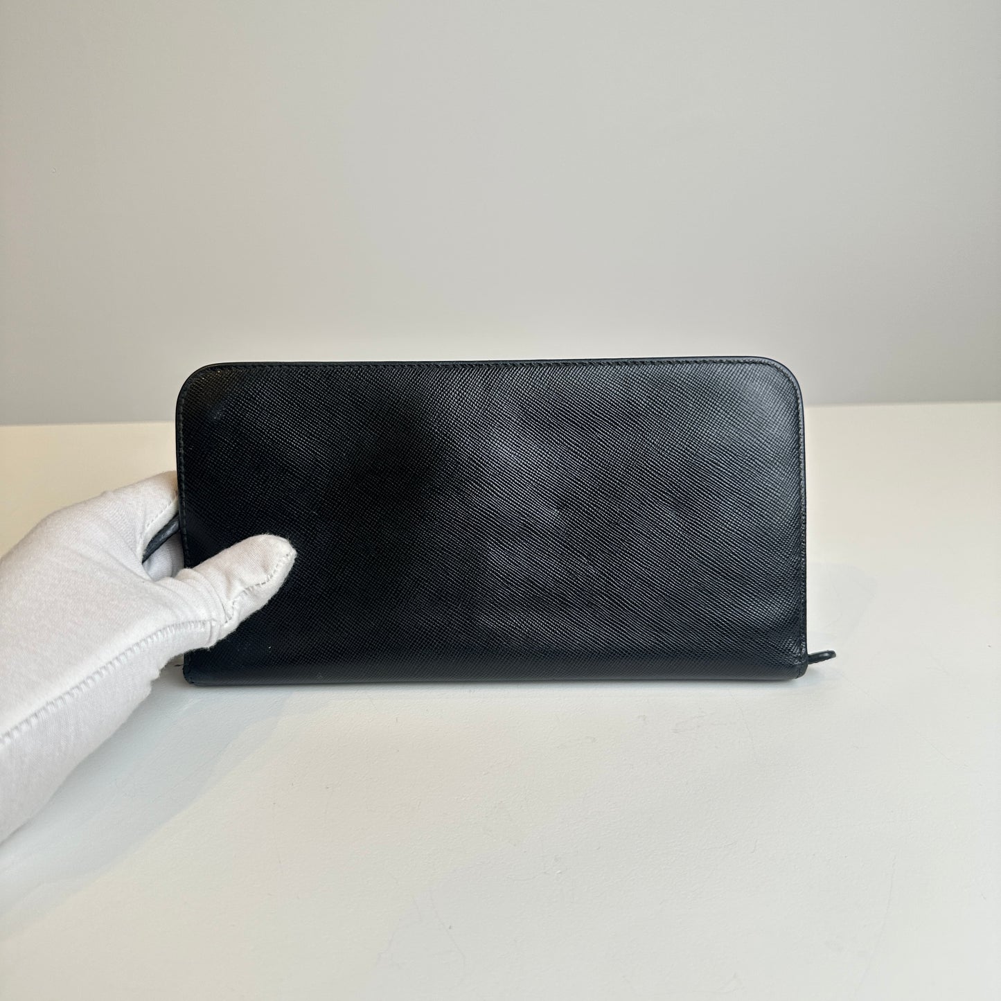 Prada Black Long Wallet