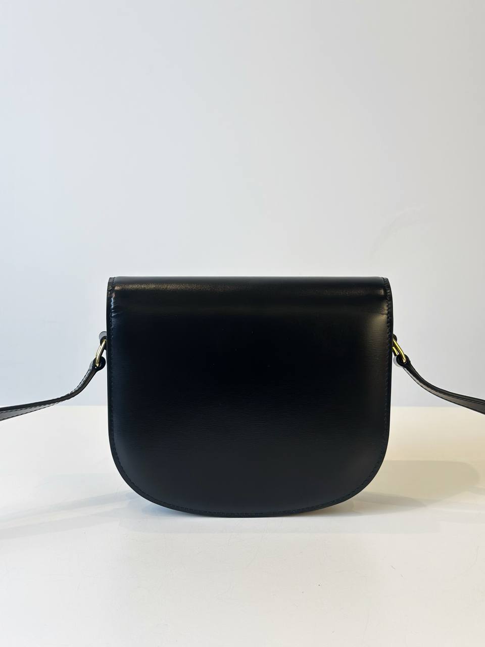 Celine black & gold triomphe bag Small Size