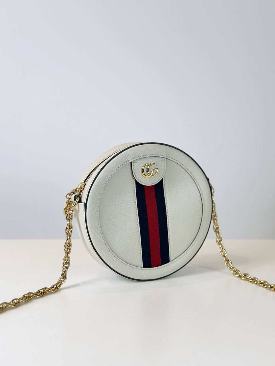 GUCCI GG PSYCHEDELIC WHITE CROSSBODY BAG