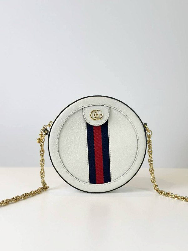 GUCCI GG PSYCHEDELIC WHITE CROSSBODY BAG
