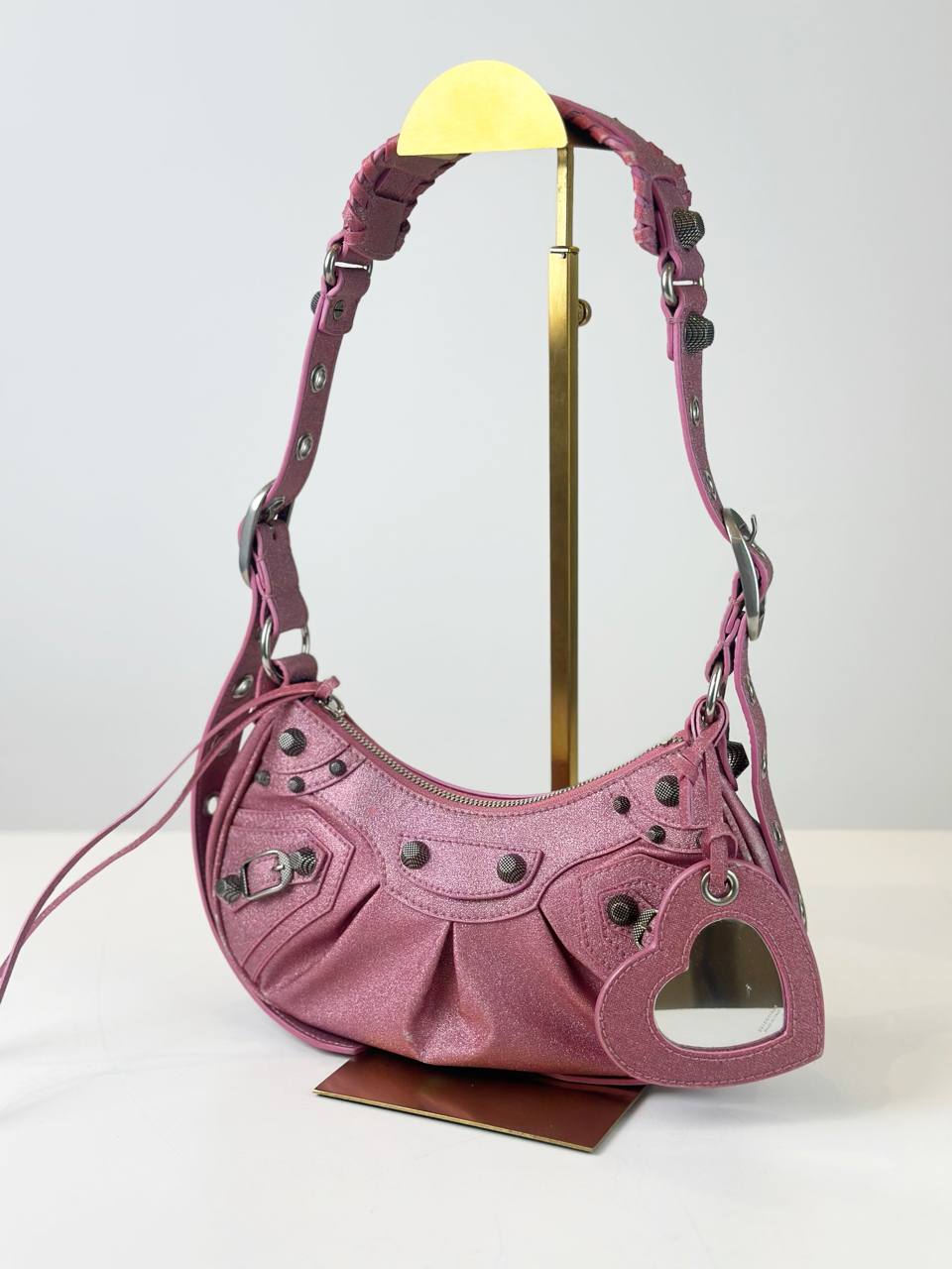 Balenciaga Le Cagole XS Shoulder Bag Powder Pink