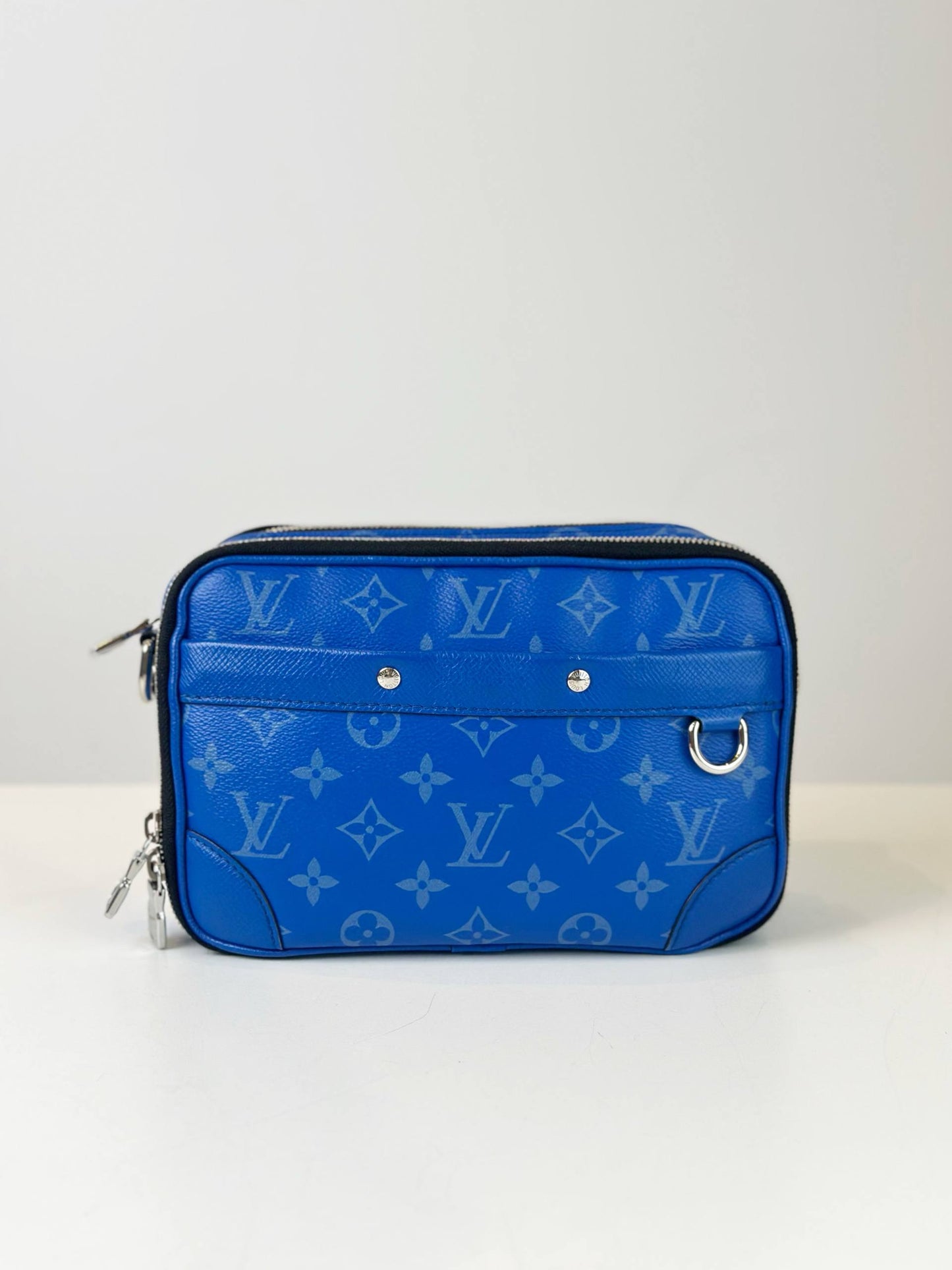 LOUIS VUITTON ALPHA BLUE MESSENGER BAG