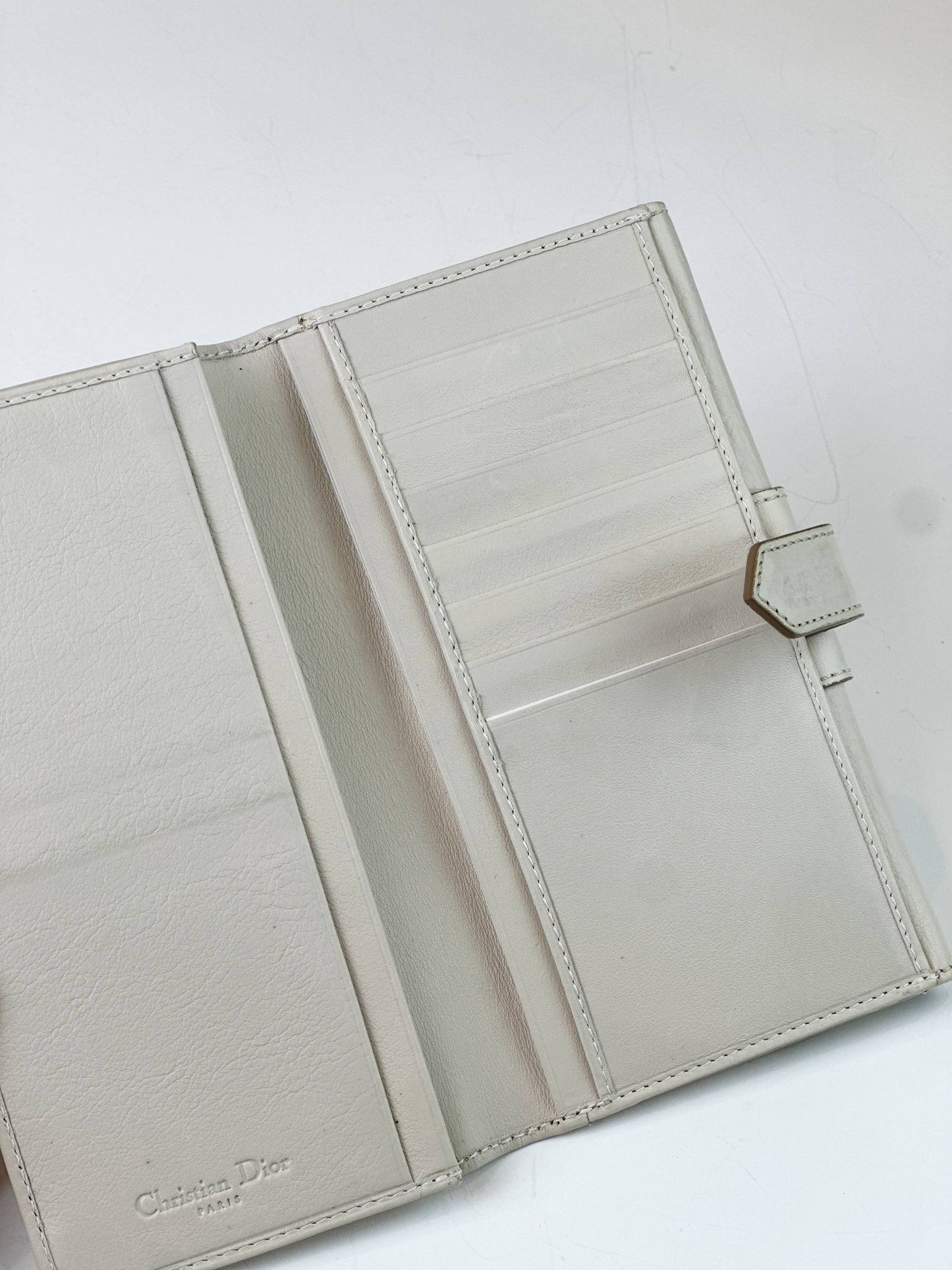 Dior CD Beige Long Wallet