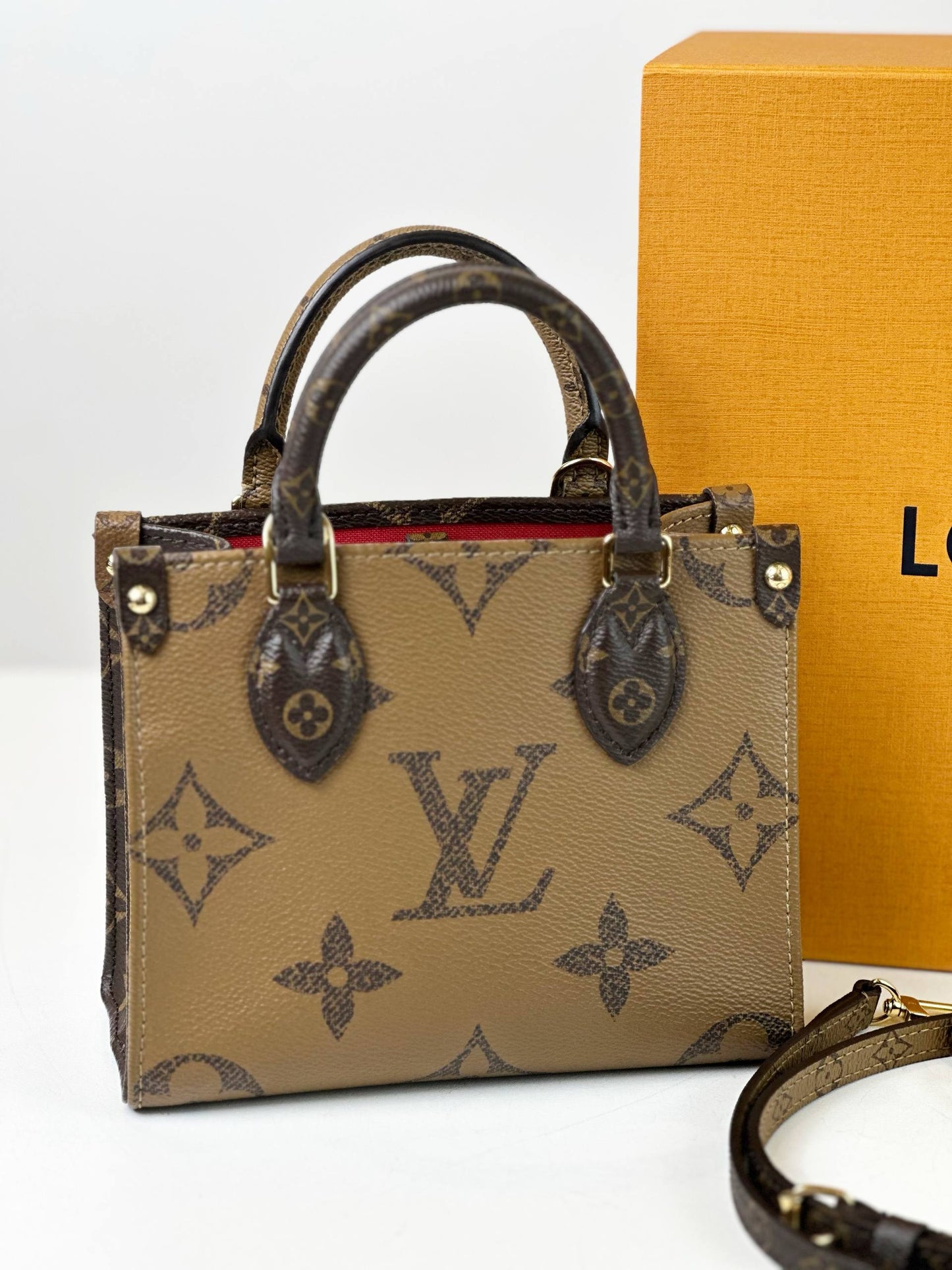 LOUIS VUITTON ON THE GO BB CROSSBODY BAG
