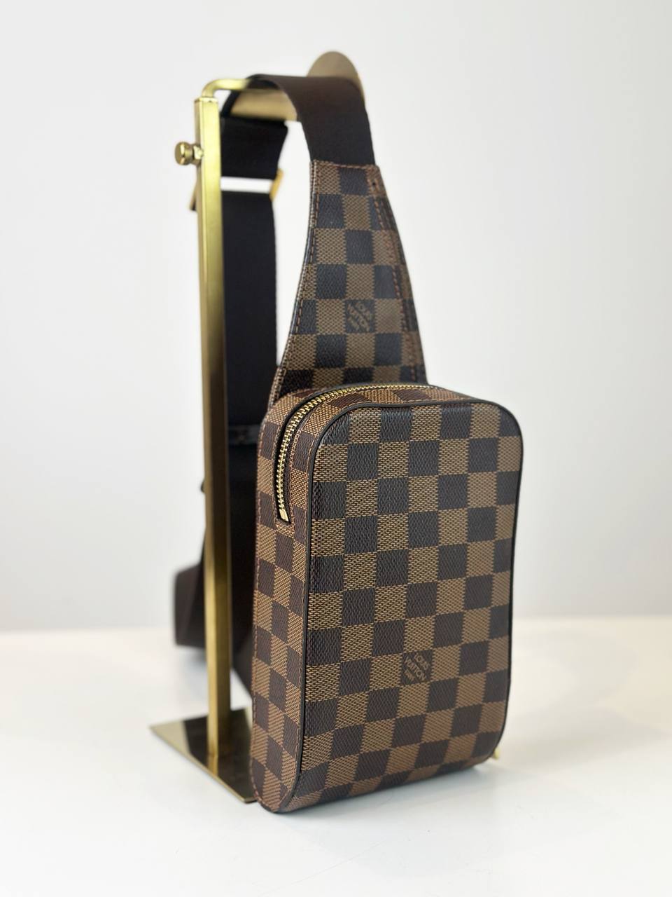 LOUIS VUITTON DAMIER EBENE GERONIMOS BUM BAG