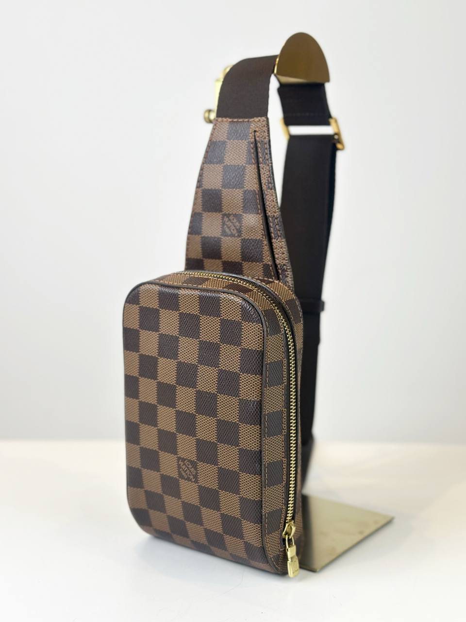LOUIS VUITTON DAMIER EBENE GERONIMOS BUM BAG