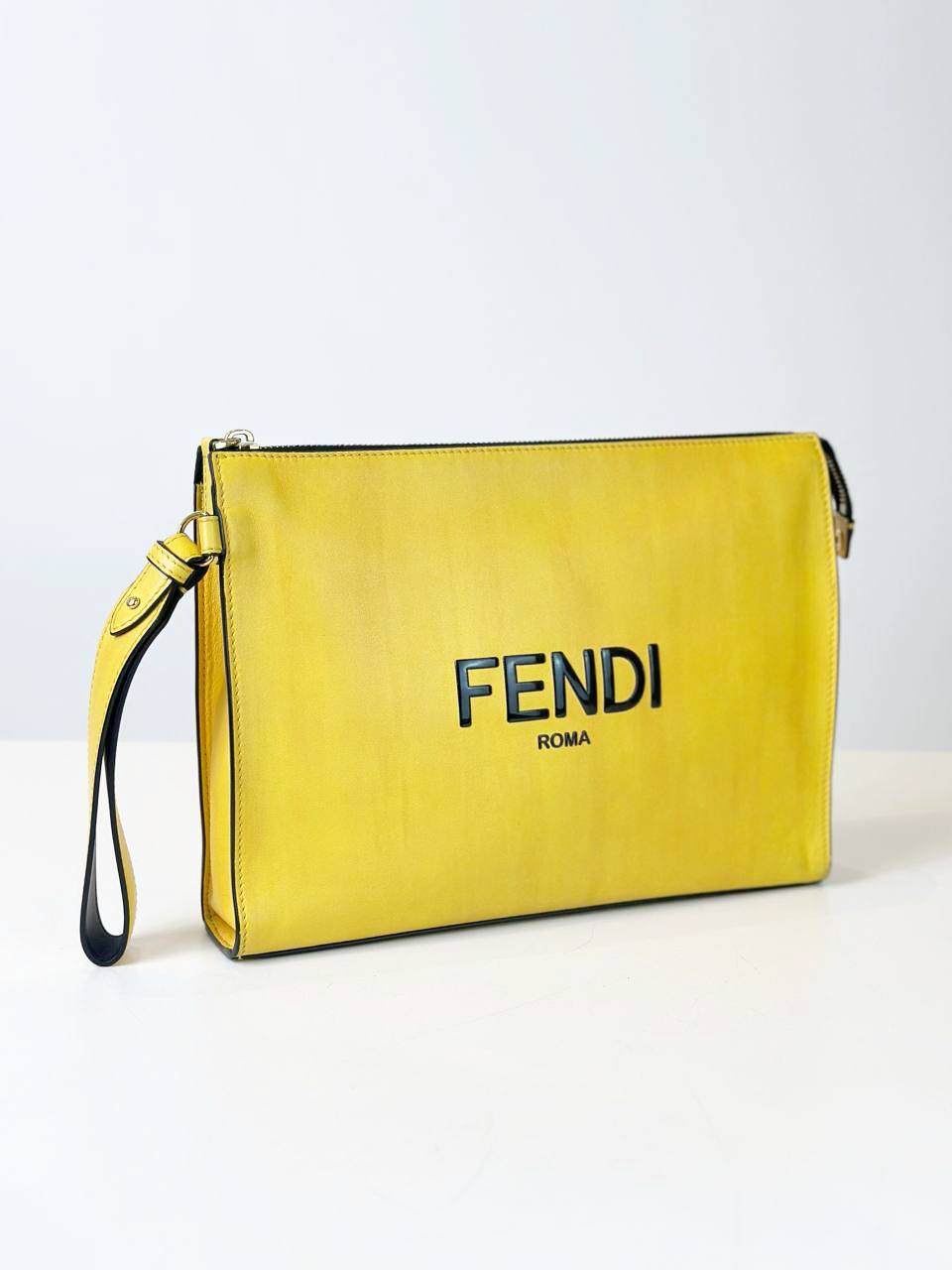 Fendi Yellow handbag