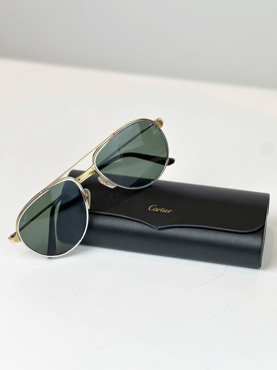 CARTIER SANTOS DE CARTIER SUNGLASSES FULL SET
