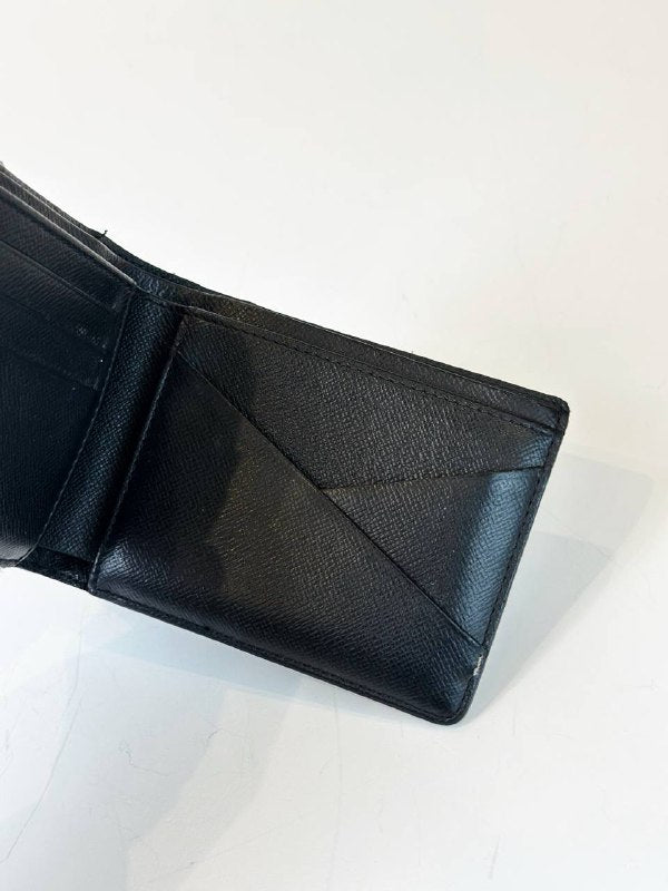 LOUIS VUITTON DAMIER GRAPHITE MULTIPLE BLACK WALLET