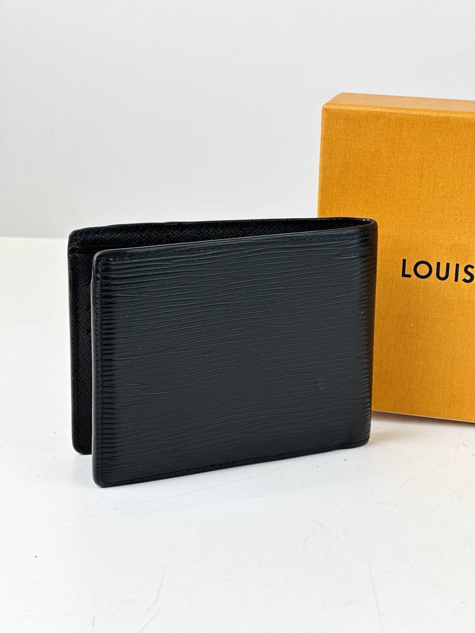 LOUIS VUITTON DAMIER GRAPHITE EPI LEATHER BIFOLD MULTIPLE WALLET FULL SET