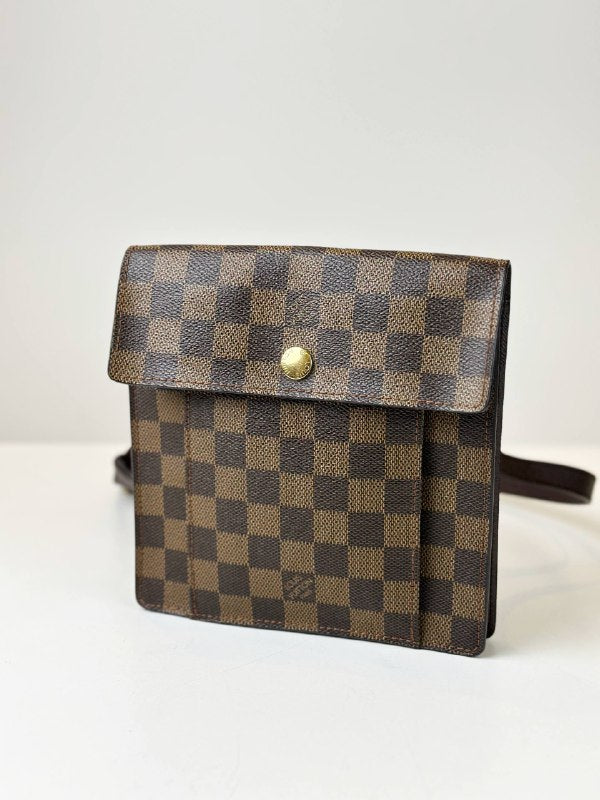 LOUIS VUITTON PIMLICO DAMIER EBENE CROSSBODY BAG