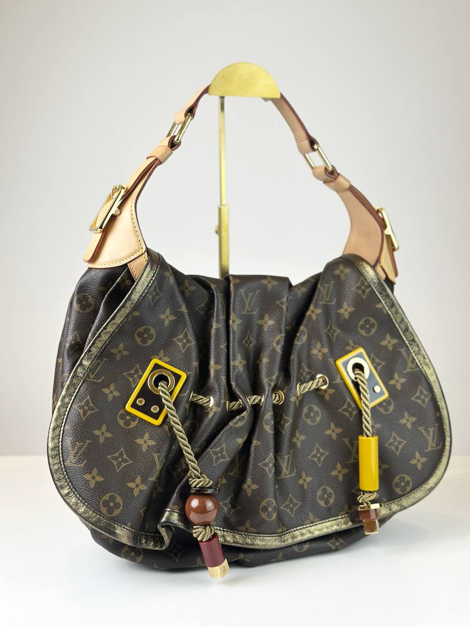 LOUIS VUITTON LIMITED EDITION MONOGRAM KALAHARI GM SHOULDER BAG