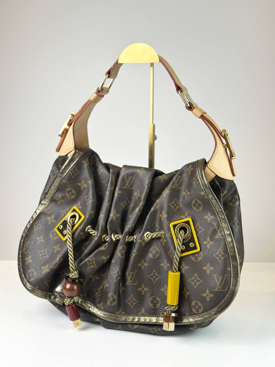 LOUIS VUITTON LIMITED EDITION MONOGRAM KALAHARI GM SHOULDER BAG