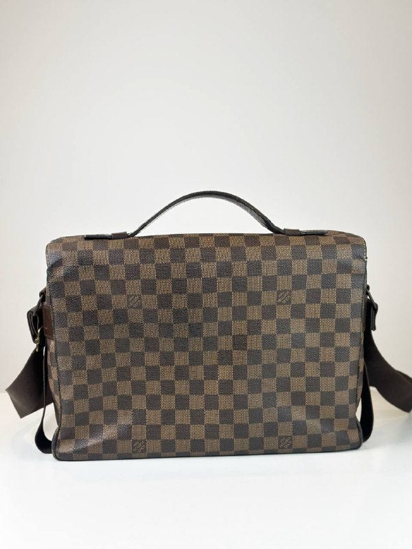 LOUIS VUITTON DAMIER EBENE BROADWAY MESSENGER BAG