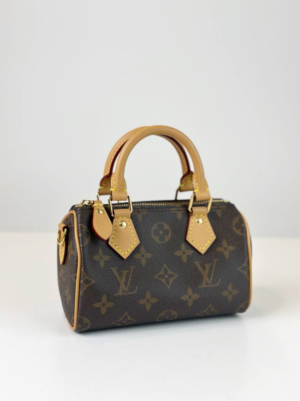 LOUIS VUITTON NANO SPEEDY MONOGRAM CROSSBODY BAG