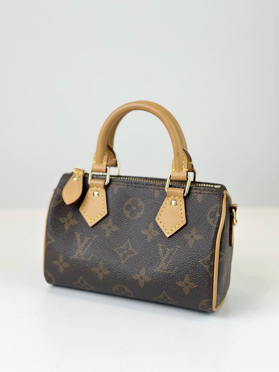 LOUIS VUITTON NANO SPEEDY MONOGRAM CROSSBODY BAG