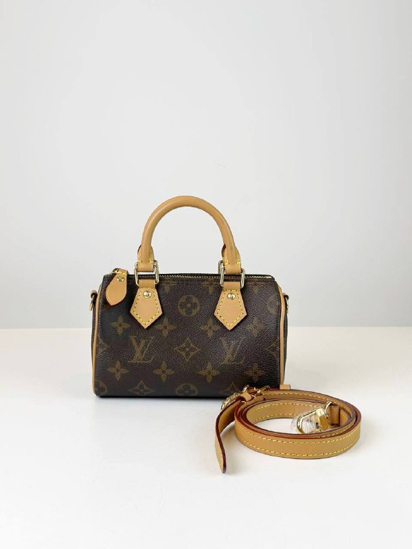 LOUIS VUITTON NANO SPEEDY MONOGRAM CROSSBODY BAG