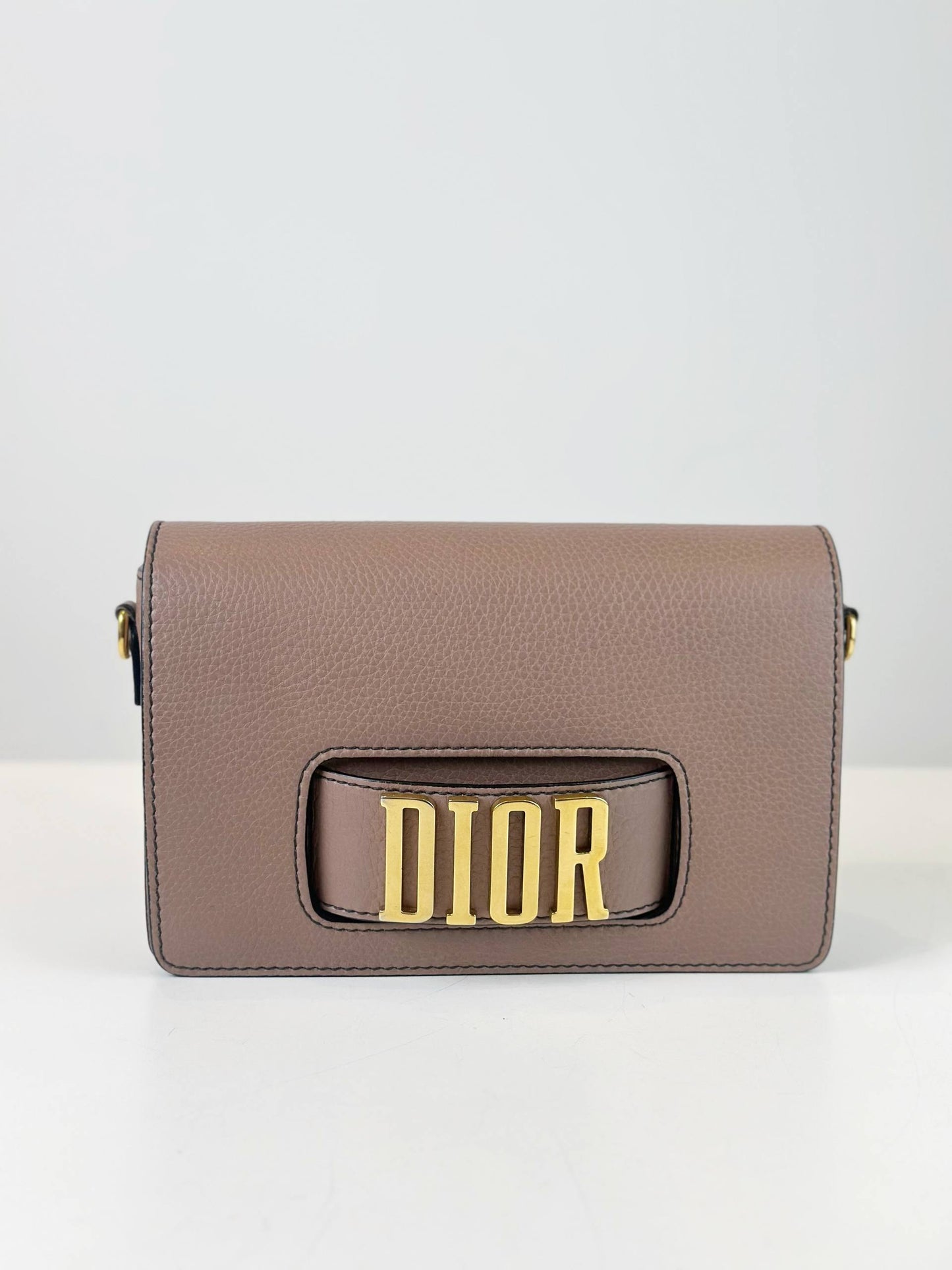 DIOR REVOLUTION FLAP BEIGE CROSSBODY BAG
