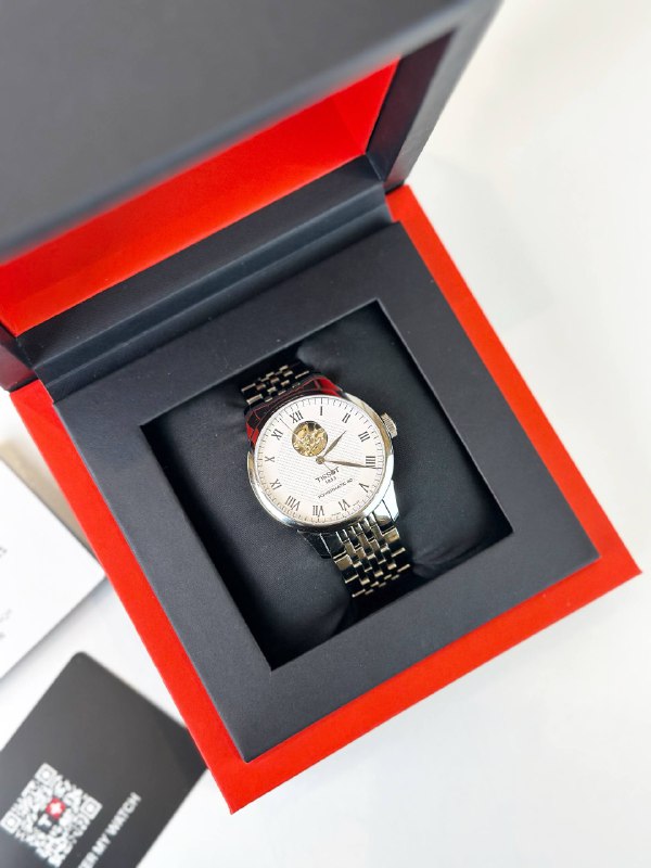TISSOT LE LOCLE OPEN HEART AUTOMATIC WATCH