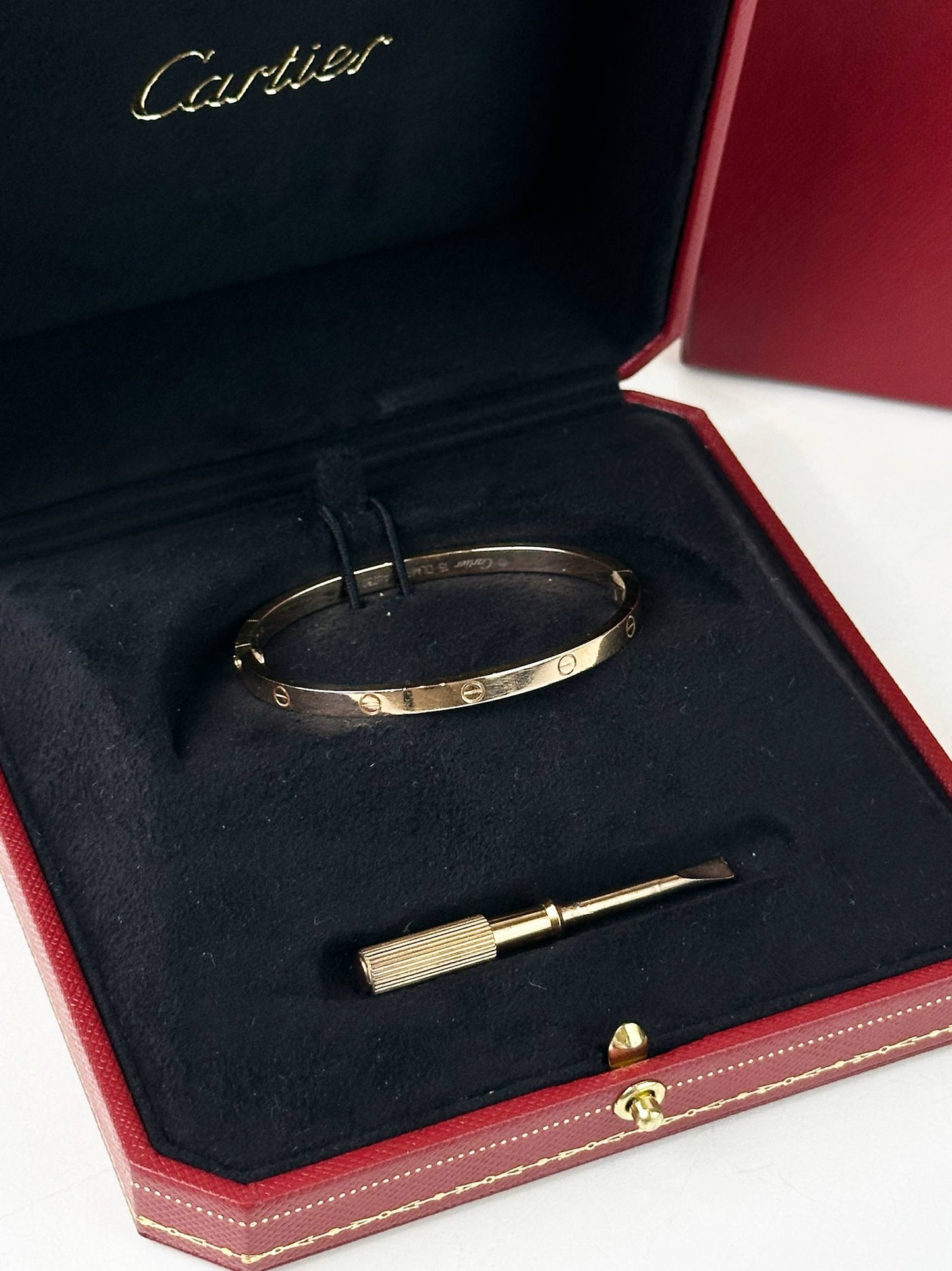 CARTIER LOVE BRACELET 18K 750 ROSE GOLD
