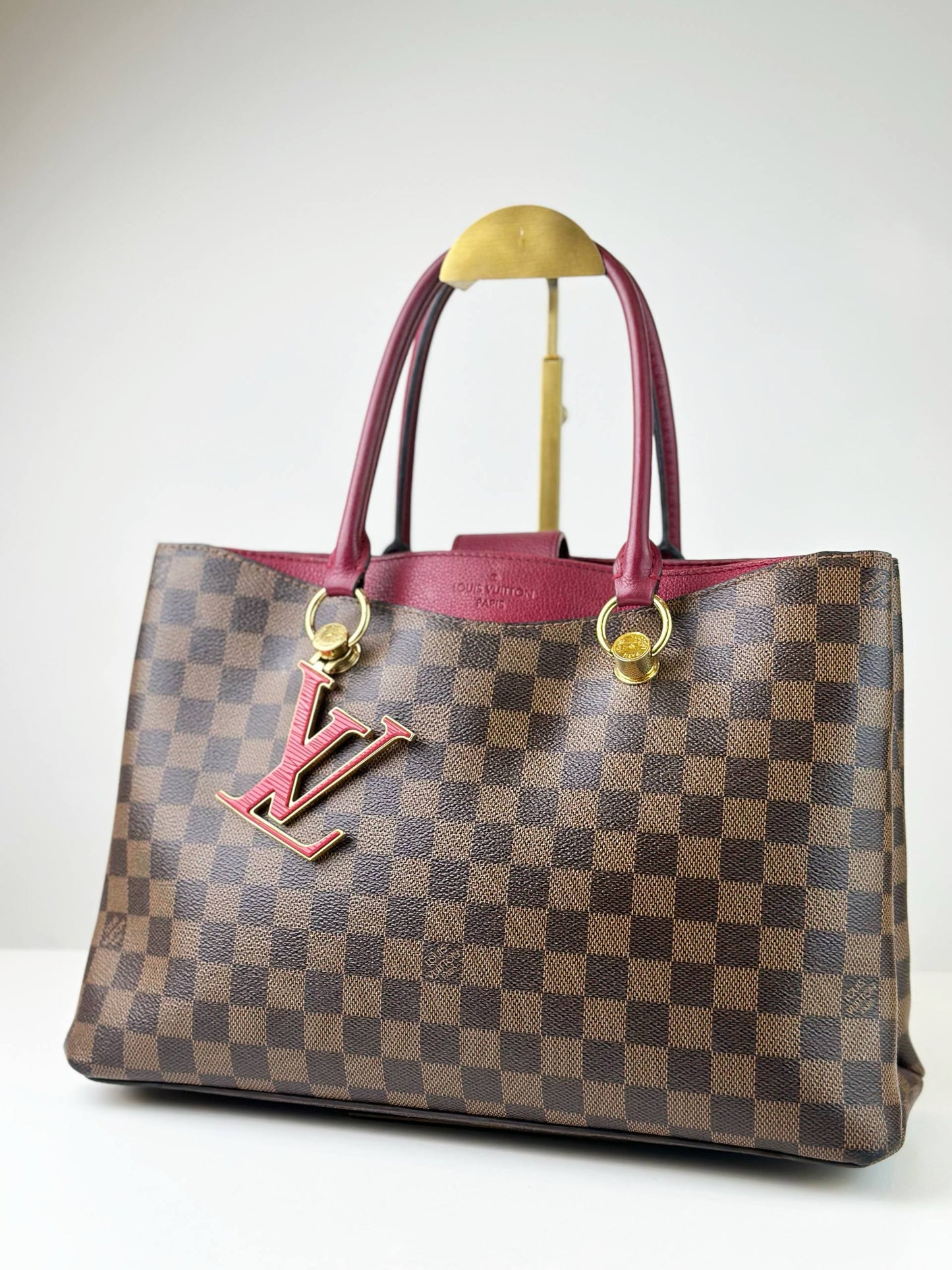 LOUIS VUITTON RIVERSIDE DAMIER EBNE TOTE BAG