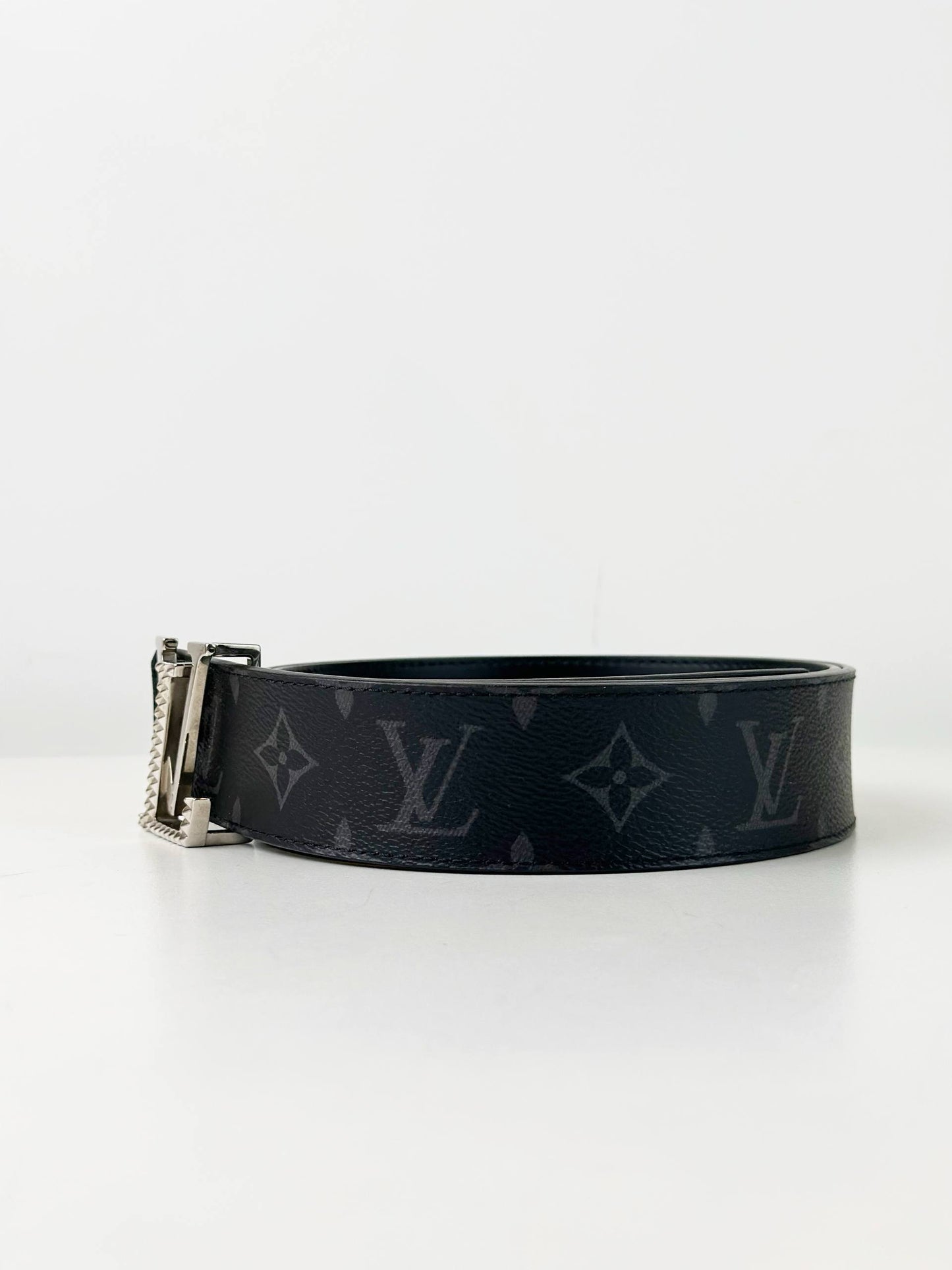 LOUIS VUITTON STITCH MONOGRAM ECLIPSE BELT
