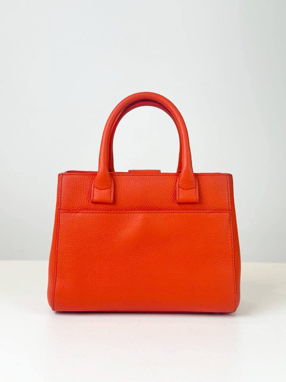 CHANEL NEO EXCECUTIVE SHOPPER TOTE MINI RED TOP HANDLE BAG WITH STRAP