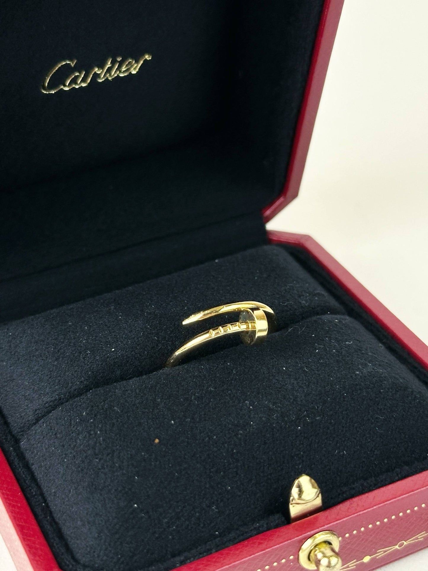 CARTIER JUSTE UN CLOU RING 18K 750 YELLOW GOLD
