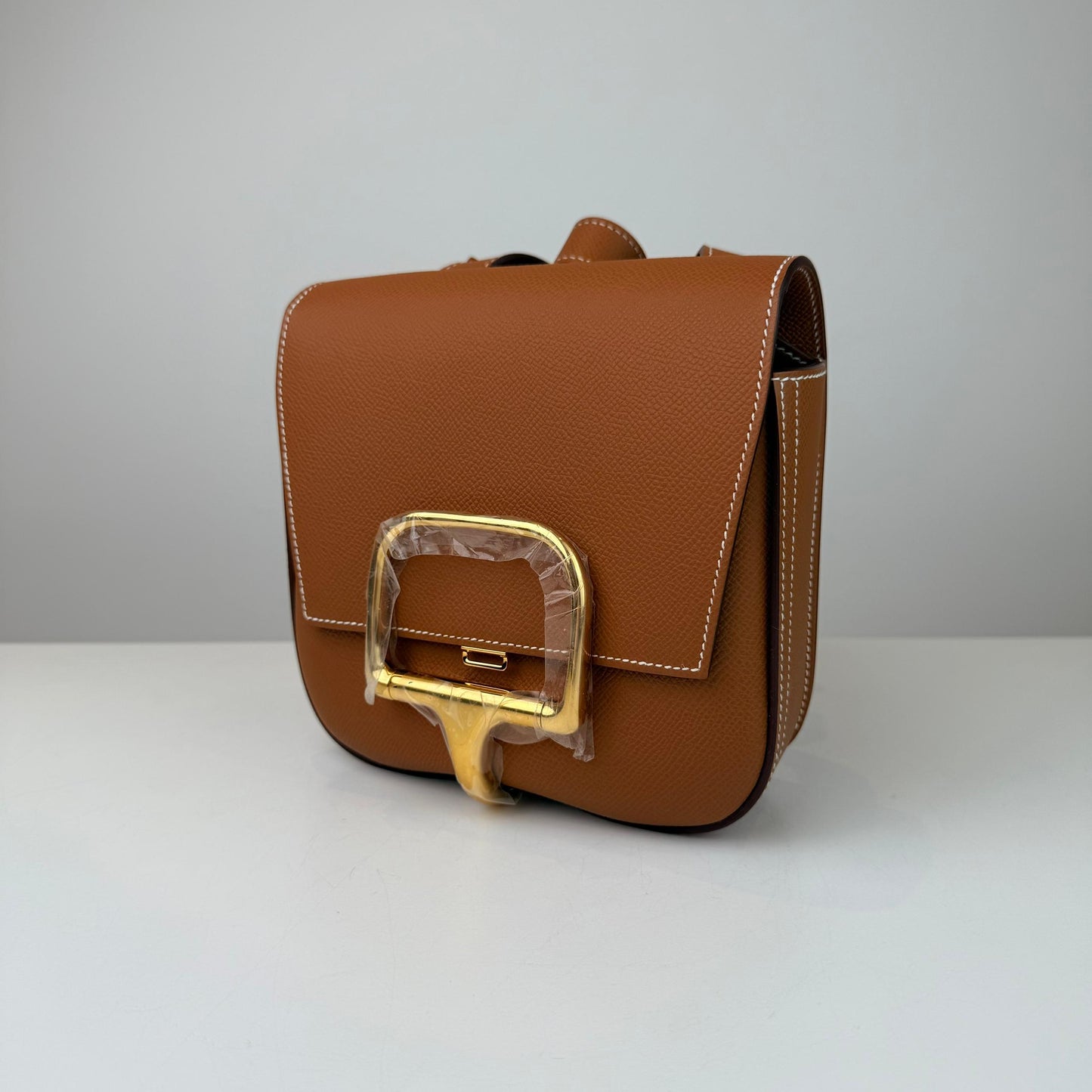 Hermes Gold Epsom Mini Della Cavalleria Gold Hardware