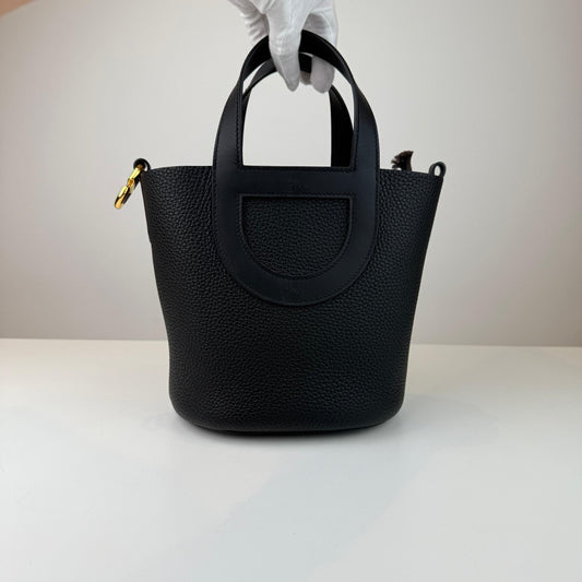 Hermes Black Clemence In-The-Loop 18
