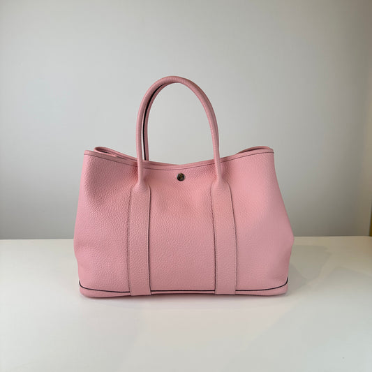Hermès Garden Party Bag 36 Sakura Pink T