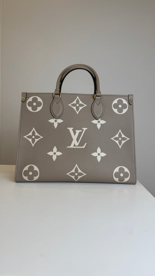 LV elephant grey monogram Tote bag