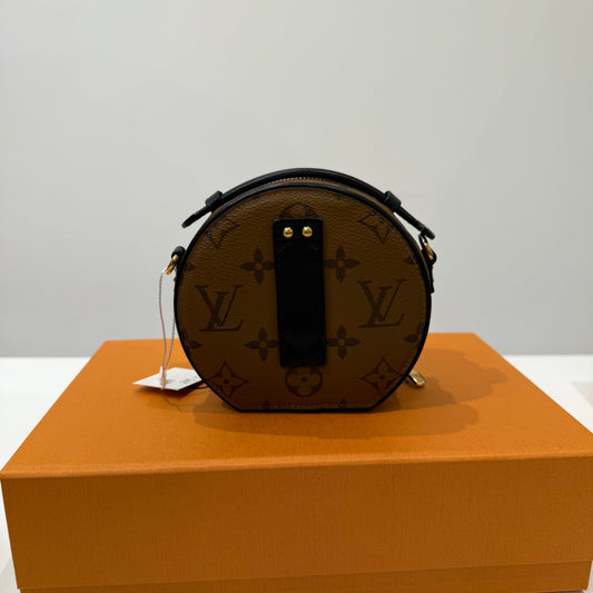 LV Monogram Petite Boite Chapeau Mini Bag