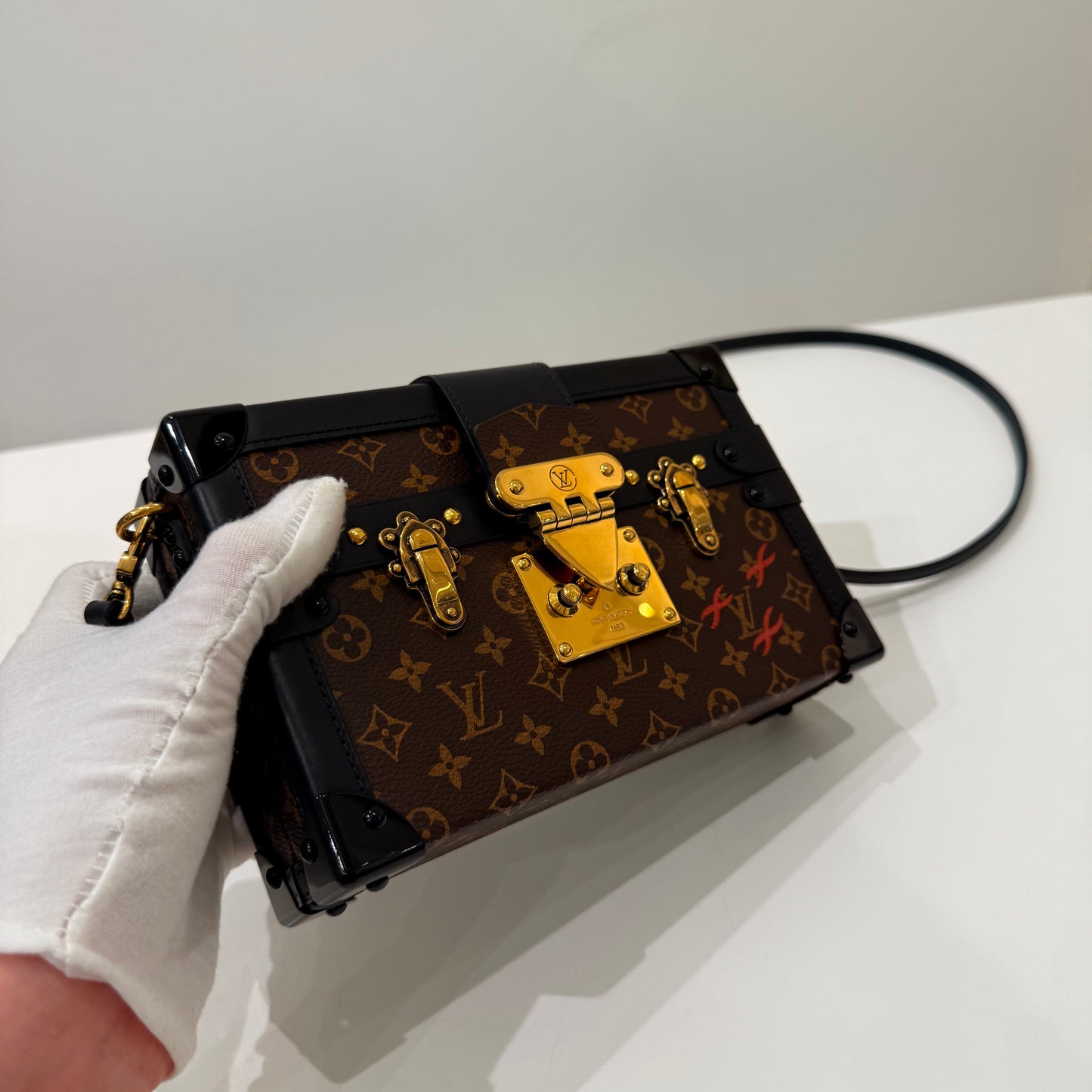 LV Monogram Petite Malle Trunk
