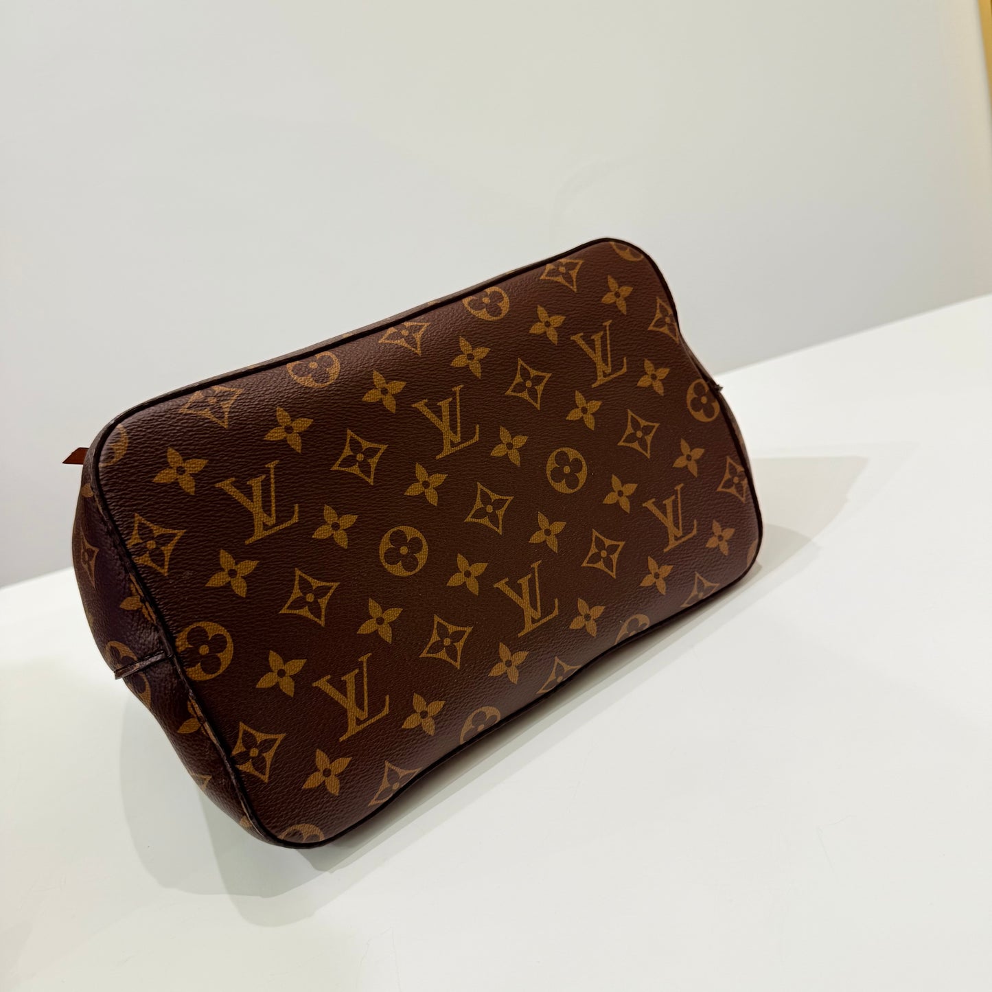 LV Caramel Monogram Bucket