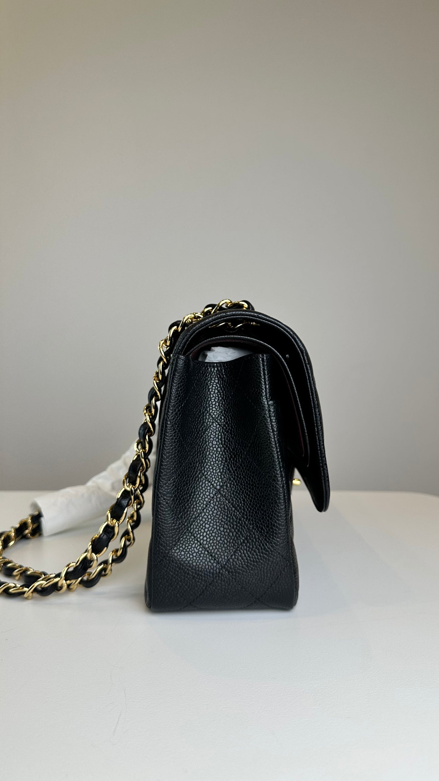 Chanel Caviar CF jumbo BRAND NEW FULL SET Large size