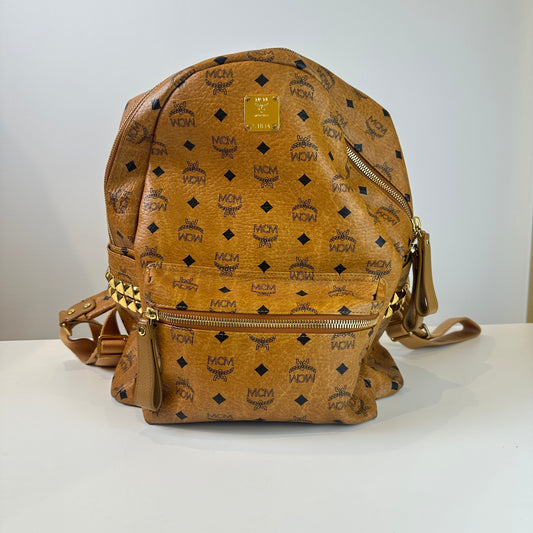 MCM Stark Visetos Backpack Large Size