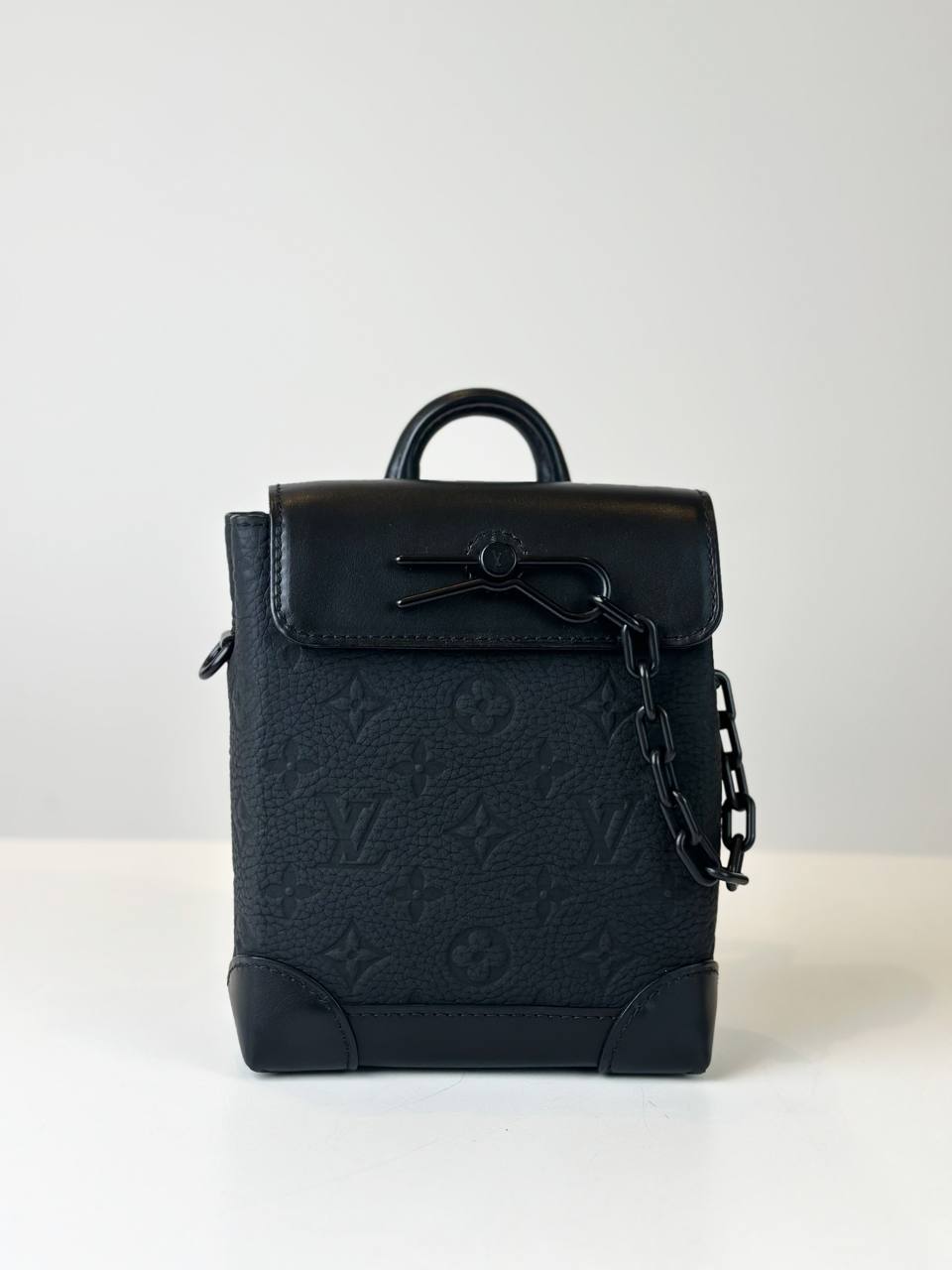 LOUIS VUITTON NANO STEAMER MONOGRAM TAURILLON LEATHER