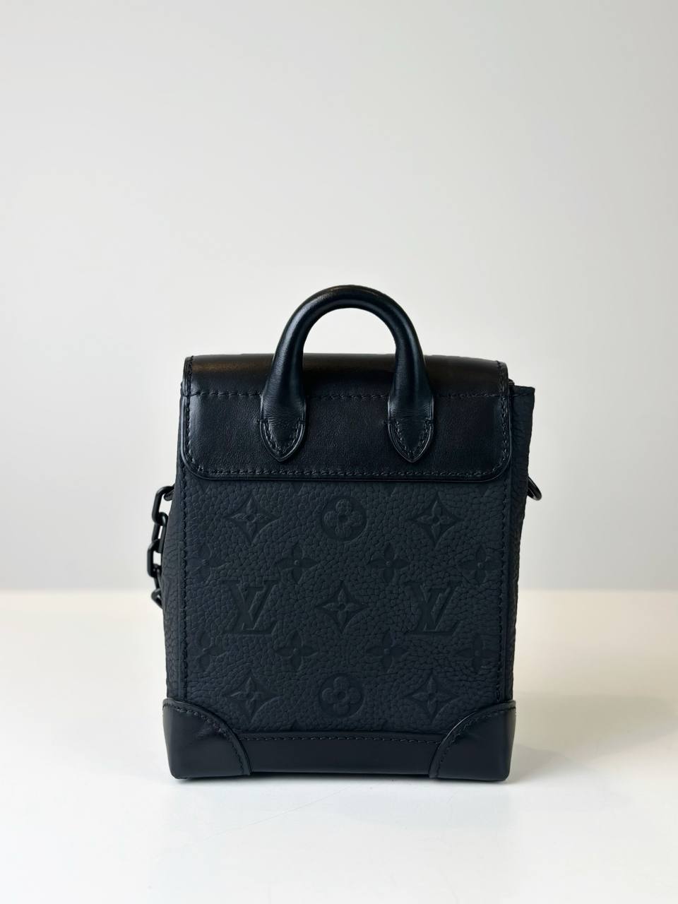 LOUIS VUITTON NANO STEAMER MONOGRAM TAURILLON LEATHER