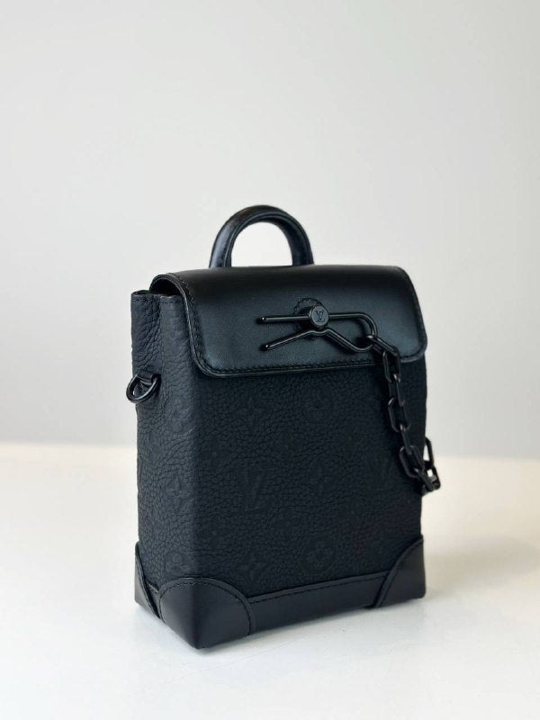 LOUIS VUITTON NANO STEAMER MONOGRAM TAURILLON LEATHER