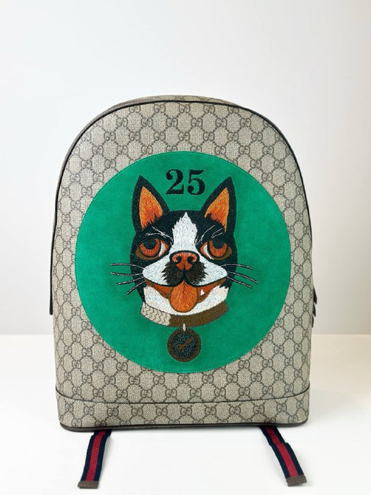 GUCCI MOCHILA GG SUPREME BOSCO BACKPACK