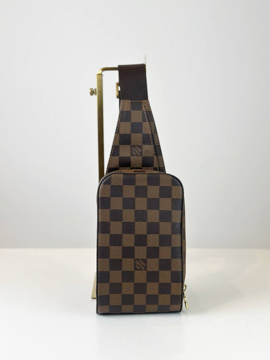 LOUIS VUITTON DAMIER EBENE GERONIMOS BUM BAG