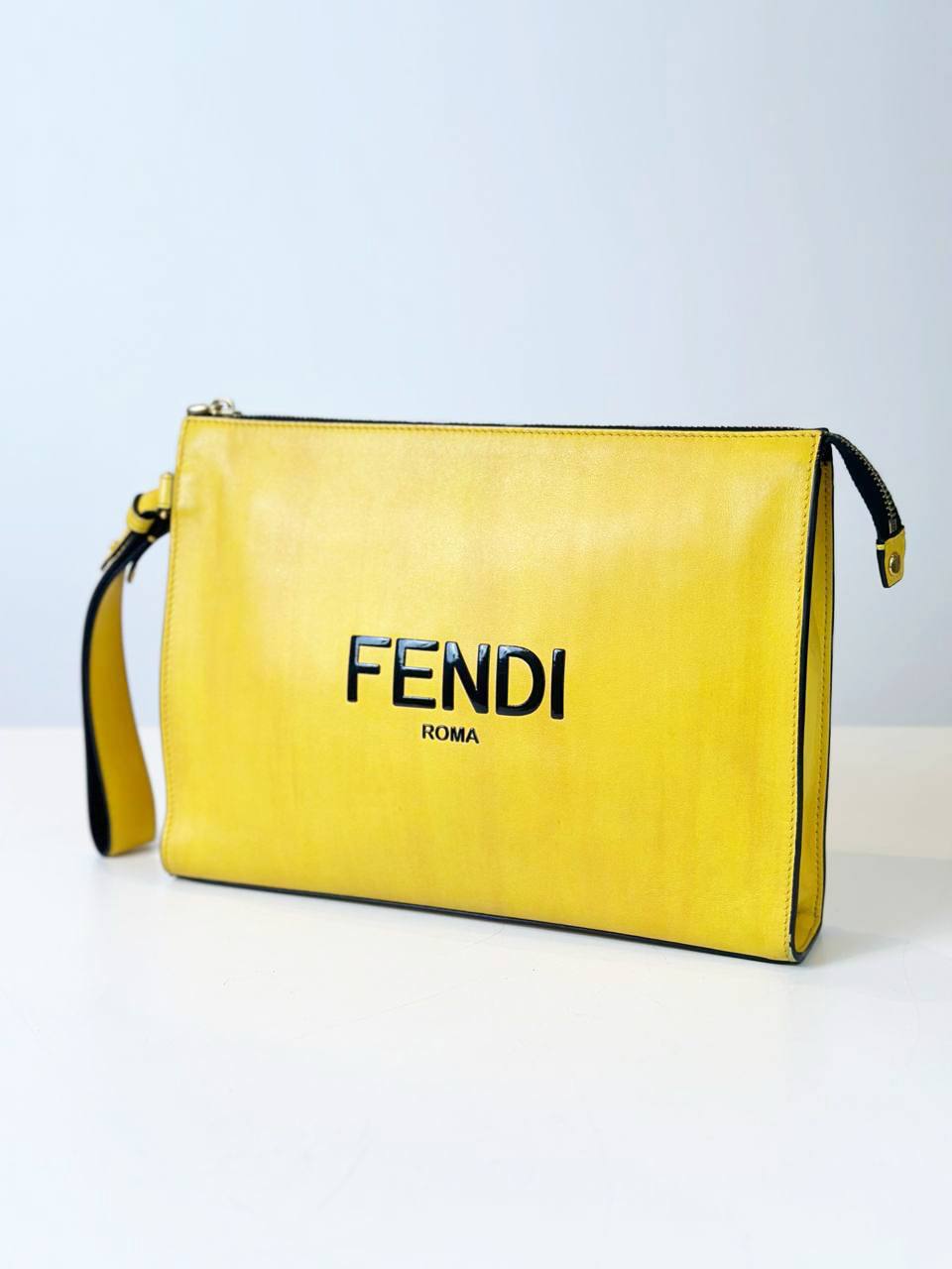 Fendi Yellow handbag